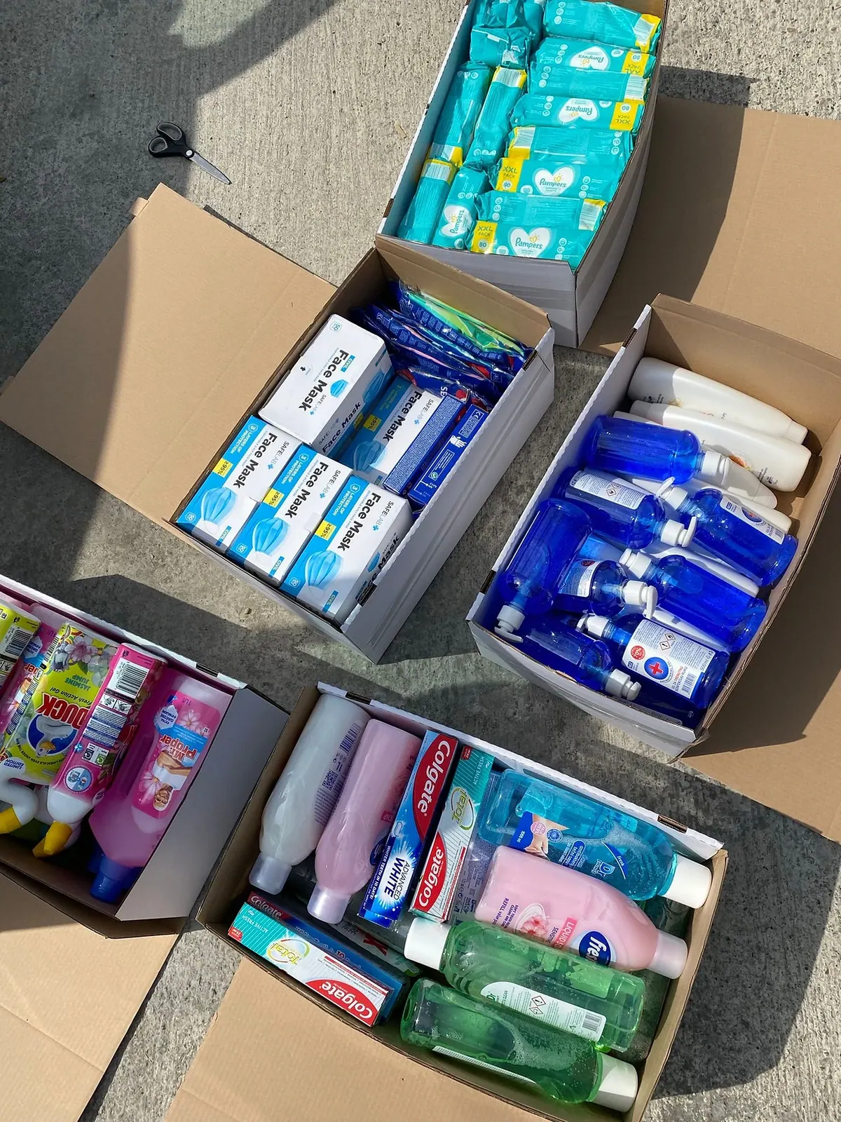 15 boxes of hygiene supplies for the children’s shelter in Vranje, Serbia – photo 2